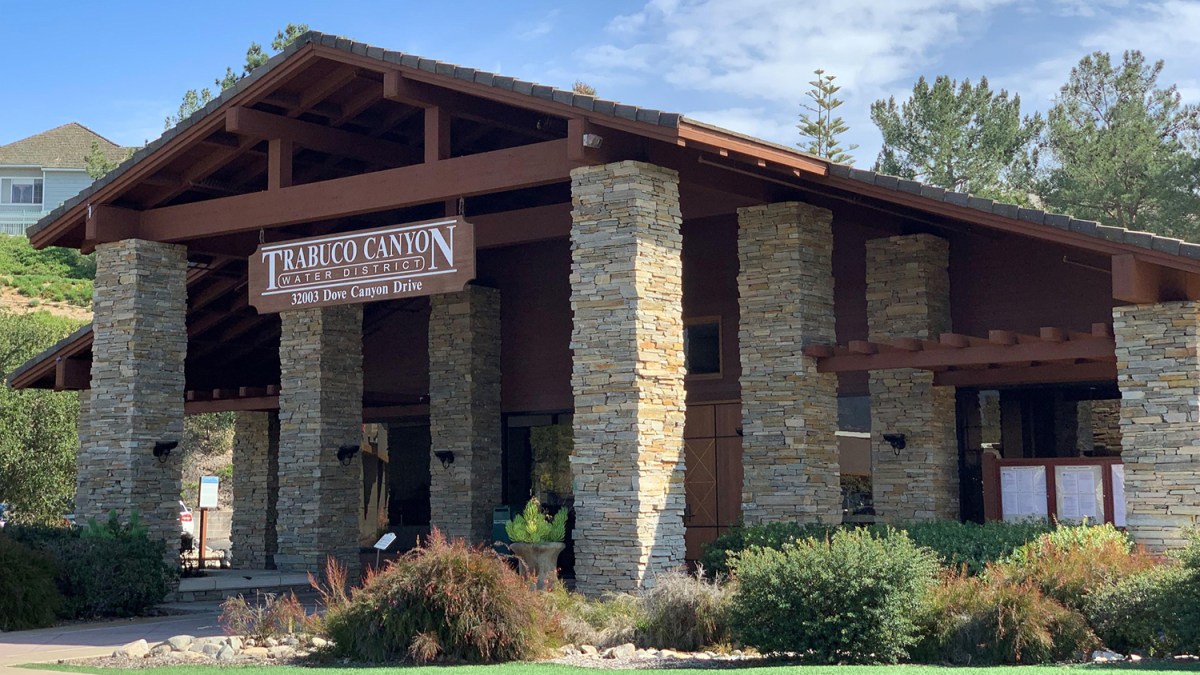 Trabuco Canyon Water District's office.