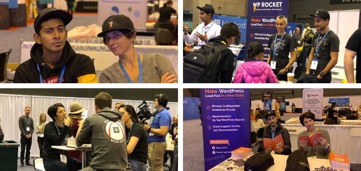 WP Rocket Team at WordCamp US 2019