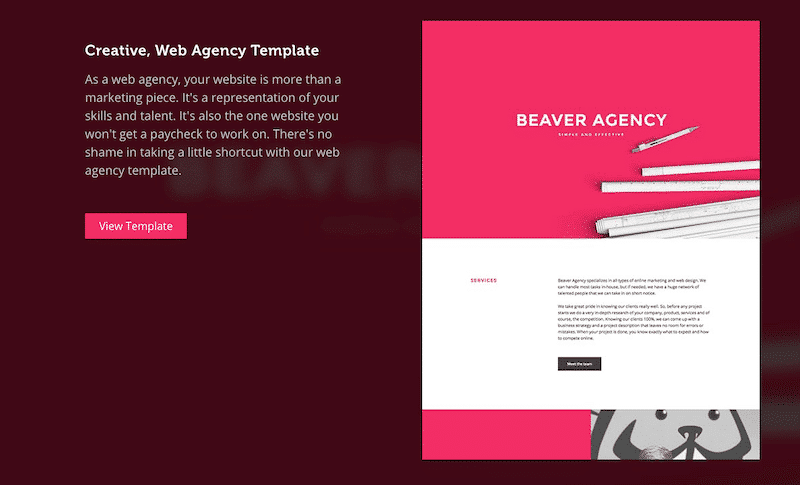 Beaver Agency demo