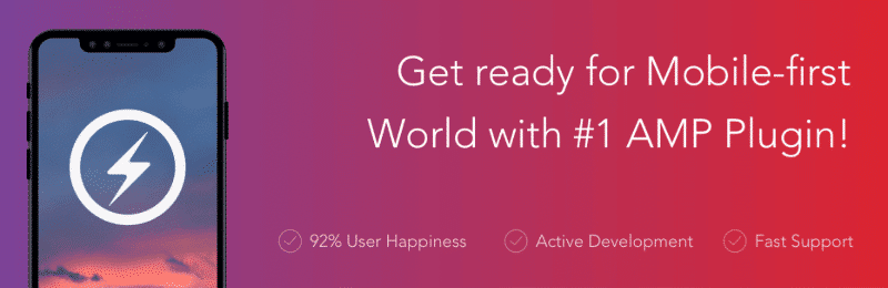 Best WordPress AMP plugins - AMP for WP