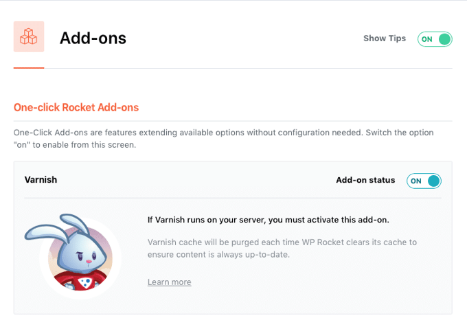 Varnish Add-on for WP Rocket