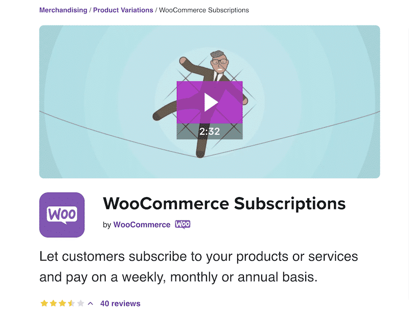 WooCommerce Subscriptions